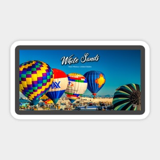 White Sands Hot Air Balloon Invitational Sticker